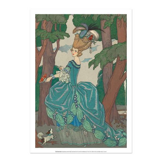 F&ecirc;tes Galantes book illustration by George Barbier - A3 print